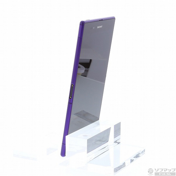 中古】Xperia Z Ultra SGP412JP／V パープル (ソニーストアモデル