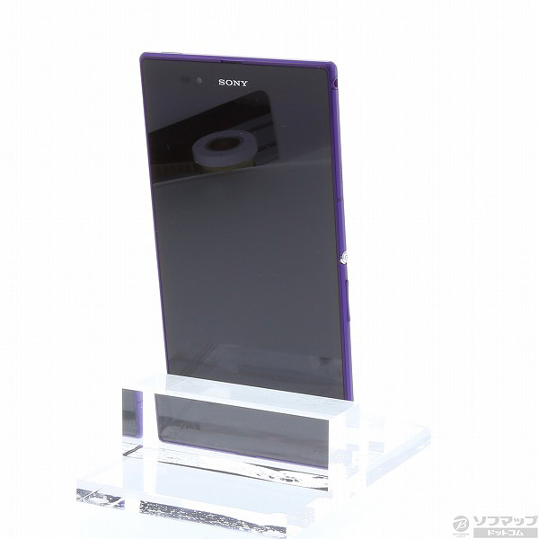 【中古】Xperia Z Ultra SGP412JP／V パープル (ソニーストア