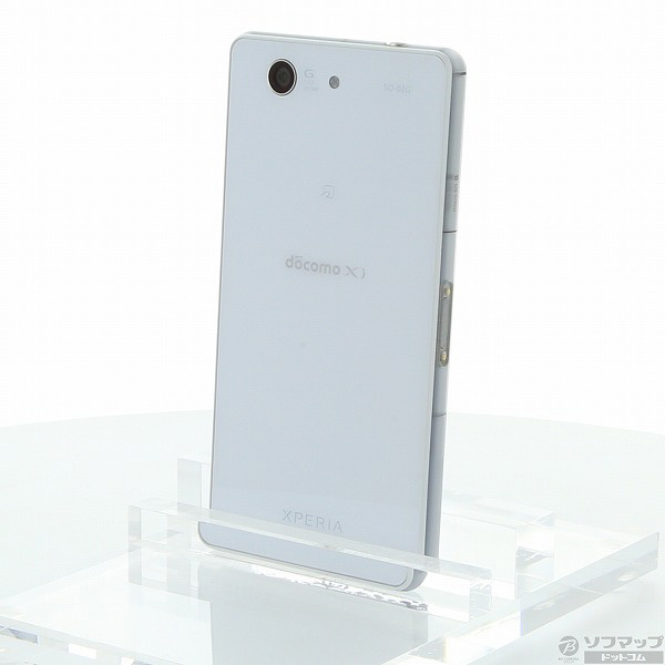 中古】セール対象品 Xperia Z3 Compact 16GB ホワイト SO-02G docomo