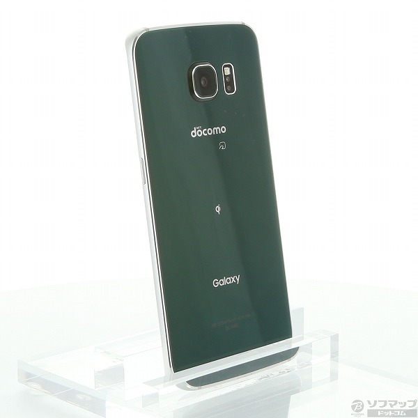 値下げ ドコモ docomo ギャラクシー Galaxy S6 edge グリーン 