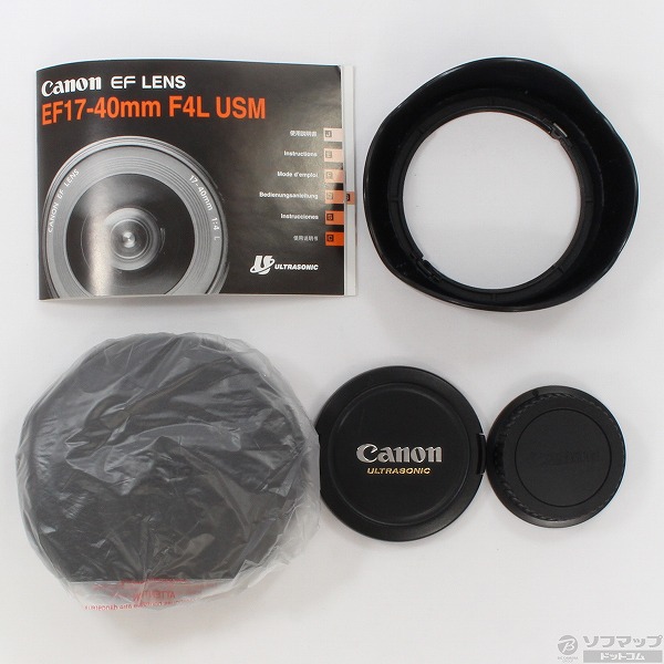 中古】Canon EF 17-40mm F4L USM (レンズ) [2133007325789] - リコレ ...