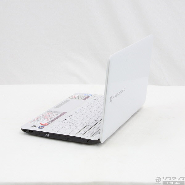 ノートPC DynaBook T351/34CWメモリ白ホワイト8GB dynabook T351 T351/34CW PT35134CSFW [リュクスホワイト]の製品画像
