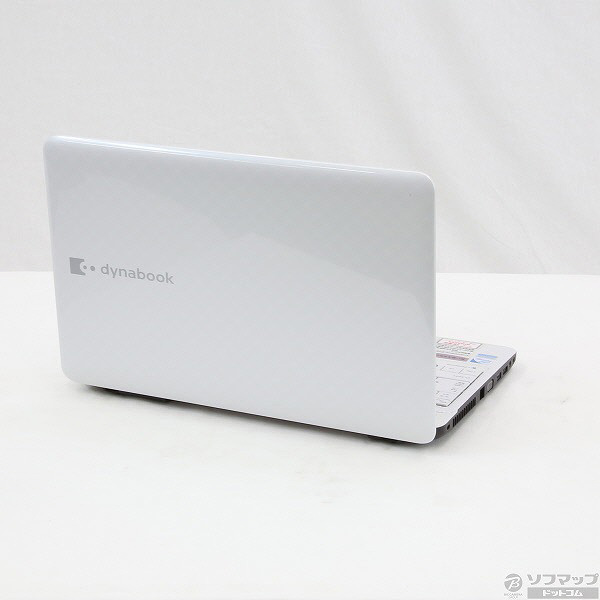 ノートPC DynaBook T351/34CWメモリ白ホワイト8GB dynabook T351 T351/34CW PT35134CSFW [リュクスホワイト]の製品画像