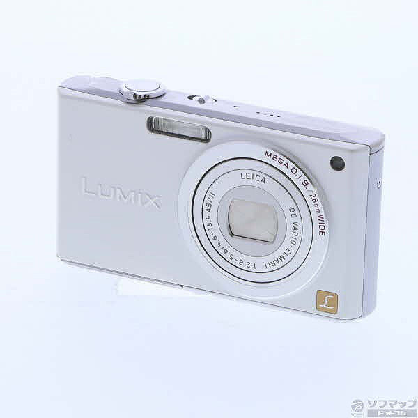 中古】LUMIX DMC-FX33-W (810万画素／3.6倍ズーム／シェルホワイト