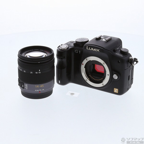 中古】LUMIX DMC-G1Kレンズキット (K) (コンフォートブラック) [2133007878407] - リコレ！|ビックカメラグループ  ソフマップの中古通販サイト