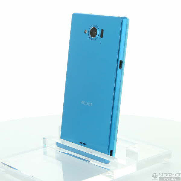 中古】AQUOS ZETA SH-01G (B) シアン [2133007991496] - リコレ