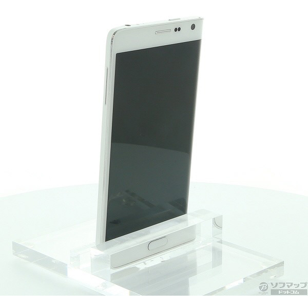 中古】セール対象品 GALAXY Note Edge 32GB フロストホワイト SC-01G 