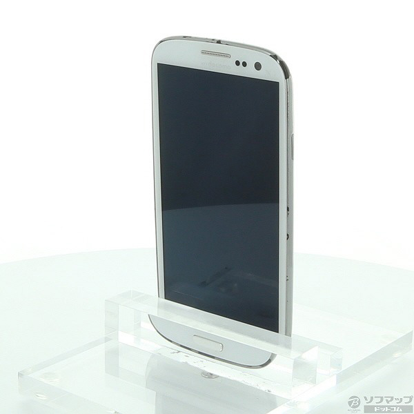 中古】GALAXY S III 32GB マーブルホワイト SC-06D docomo 