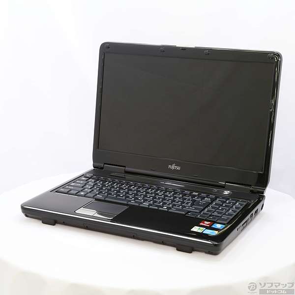 中古】LIFEBOOK AH550／5A FMVA555ABS シャイニーブラック