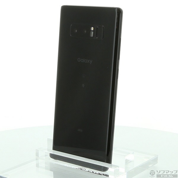 中古】SCV37 K (Galaxy Note8) ミッドナイトブラック [2133009009168