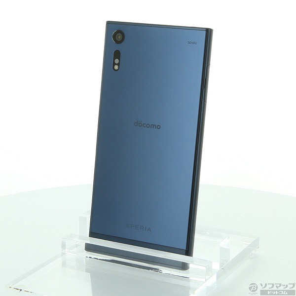 中古】セール対象品 Xperia XZ 32GB フォレストブルー SO-01J docomo