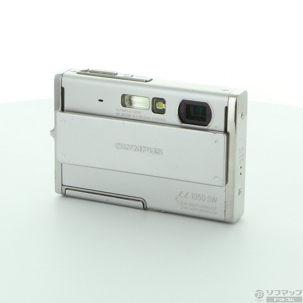 中古】μ1050SW SLV (1010万画素／3倍ズーム／シルバー) [2133009165659