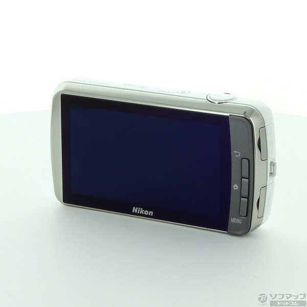 中古】COOLPIX S800c WH (1602万画素／5倍／ホワイト／SDHC