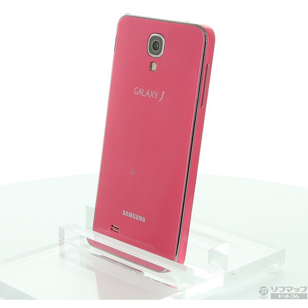 【未使用品】SC-02F Galaxy J  Coral Pink