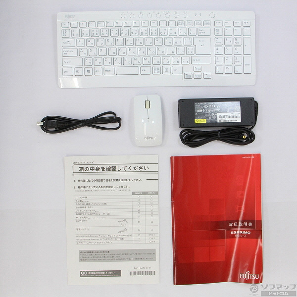 中古】ESPRIMO FH53／S FMVF53SWP スノーホワイト 〔Windows10〕 [2133009318086] -  リコレ！|ビックカメラグループ ソフマップの中古通販サイト