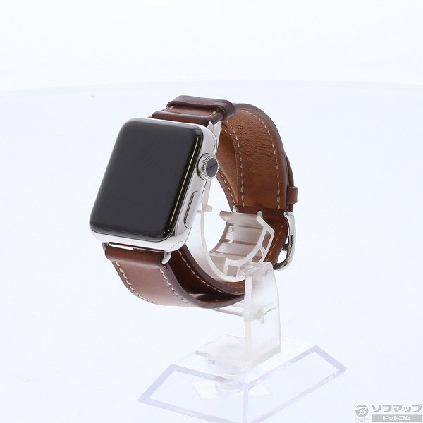 中古】Apple Watch Series 2 Hermes 38mm ステンレススチールケース ...