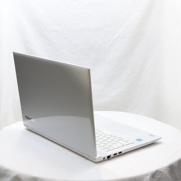 中古】東芝 15.6型ノートパソコン dynabook T45/VW リュクスホワイト
