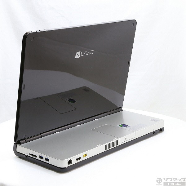 中古】LAVIE Hybrid Frista PC-HF750BAB ピュアブラック〔NEC
