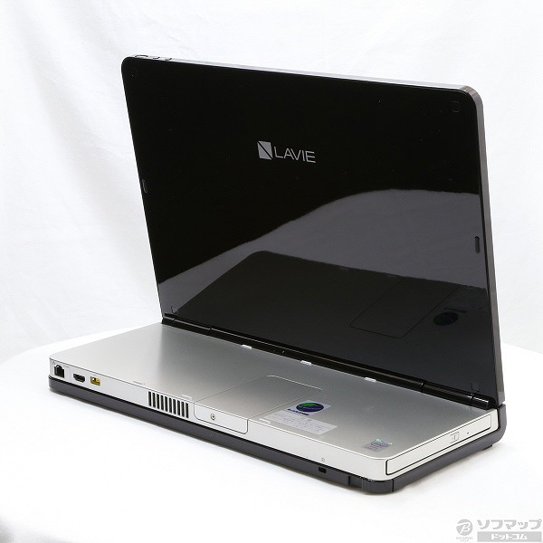 中古】LAVIE Hybrid Frista PC-HF750BAB ピュアブラック〔NEC