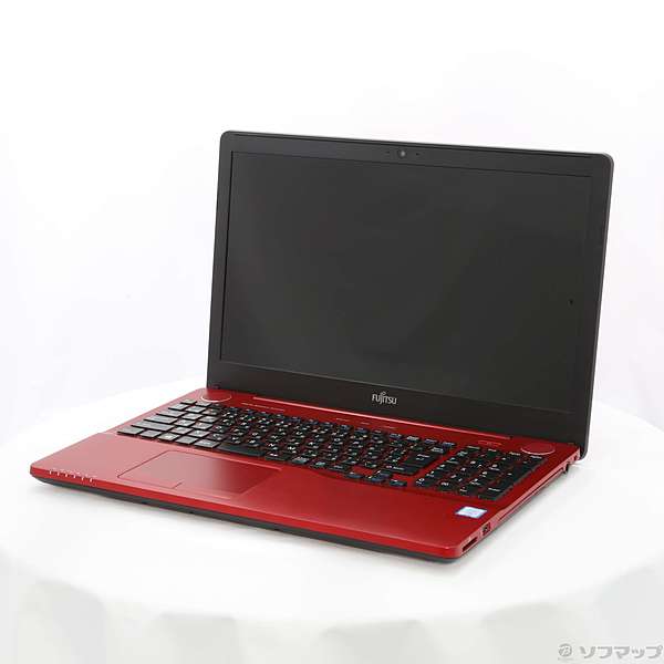 中古】LIFEBOOK AH53／X FMVA53XRKS ルビーレッド 〔Windows 10