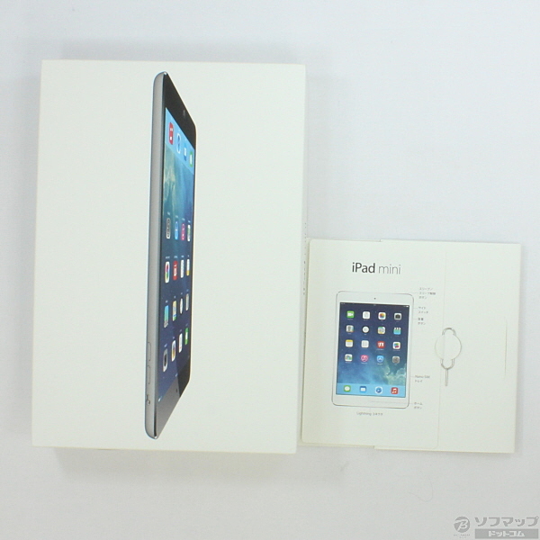 中古】iPad mini 2 Wi-Fi + Cellular 16GB スペースグレイ ME800J／A 