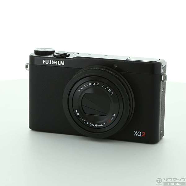 中古】FUJIFILM XQ2 (1200万画素／4倍／ブラック／SDXC) FX-XQ2B