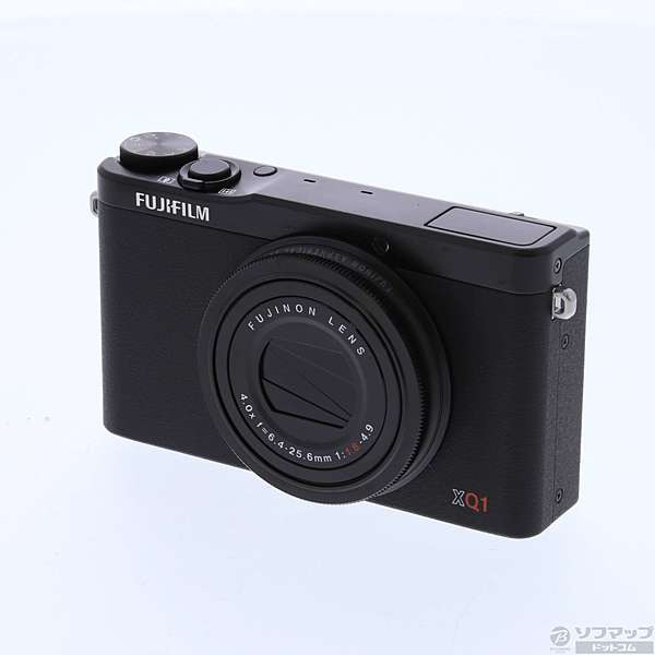 中古】FUJIFILM XQ1 (1200万画素／4倍／ブラック／SDXC) FX-XQ1B