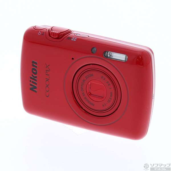 中古】COOLPIX S01 RD (1014万画素／3倍／レッド) [2133009993795