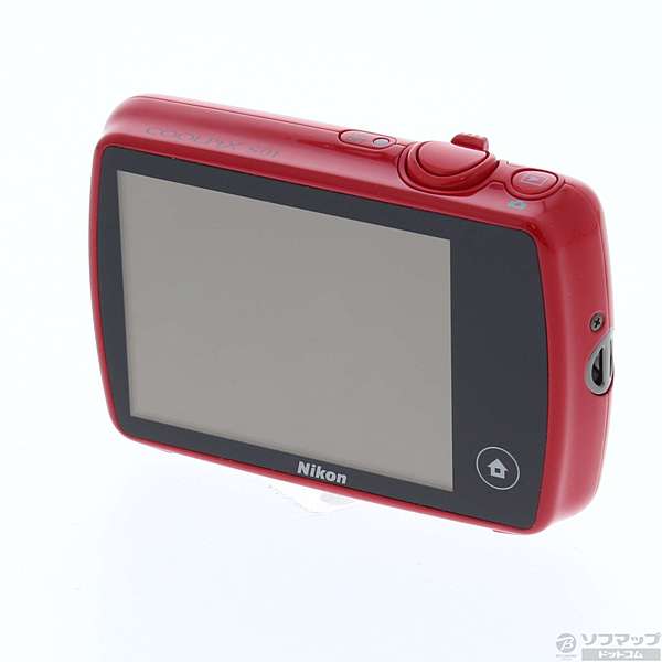 中古】COOLPIX S01 RD (1014万画素／3倍／レッド) [2133009993795