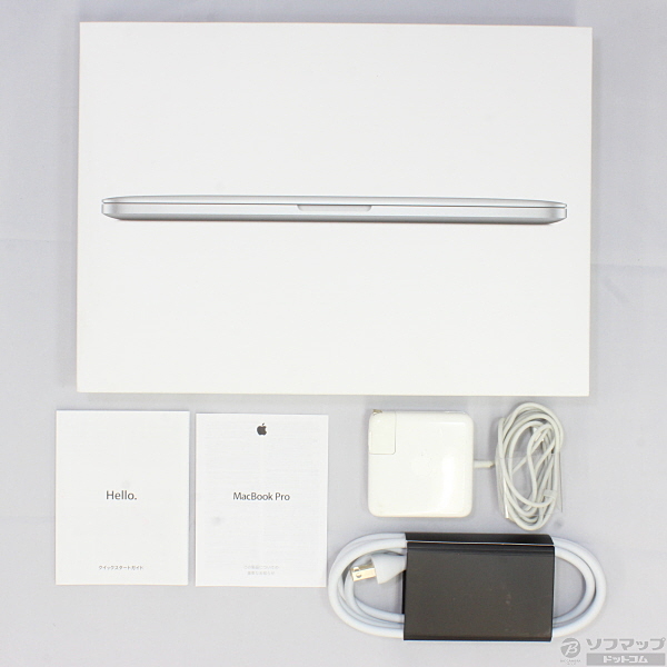 中古】MacBook Pro ME865J／A Core_i5 2.4GHz 8GB SSD256GB 〔10.9