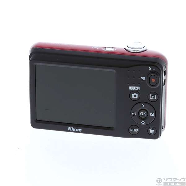 中古】COOLPIX A10 (1614万画素／レッド／SDXC) [2133010053914