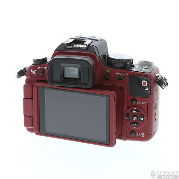 中古】LUMIX DMC-GH1-R ボディ (コンフォートレッド) (1210万画素
