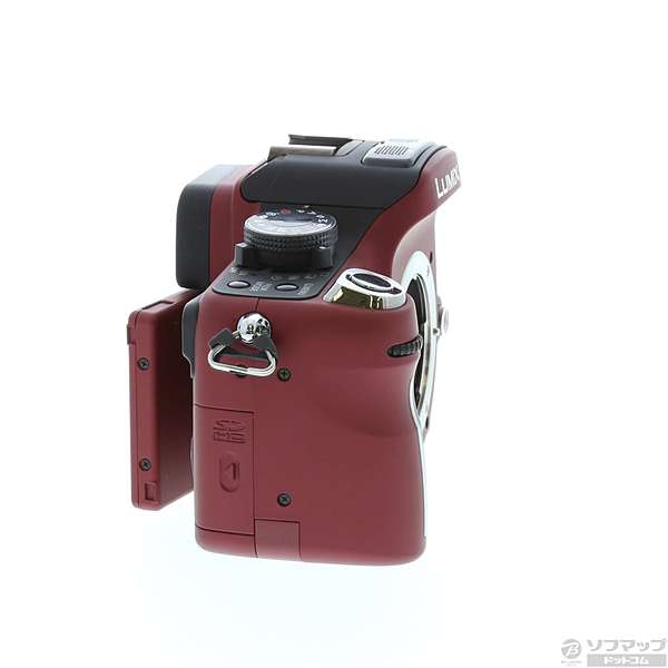 中古】LUMIX DMC-GH1-R ボディ (コンフォートレッド) (1210万画素