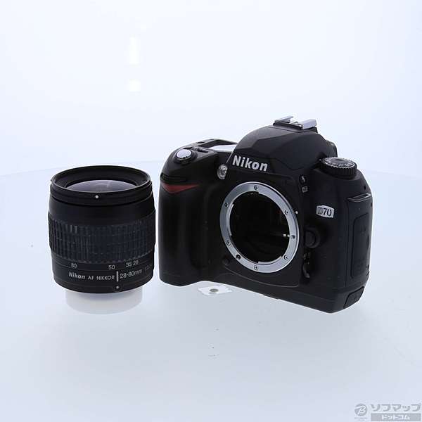 中古】Nikon D70 お手軽キット (28-80mmF3.3-5.6Gレンズ付