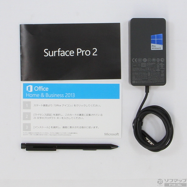 中古】Surface Pro2 〔Core i5／8GB／SSD256GB〕 7NX-00001 〔Windows