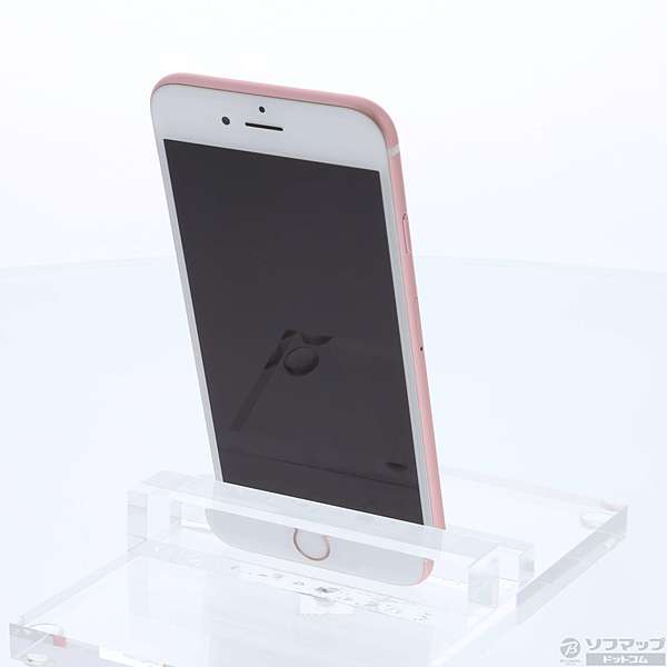 中古】iPhone 6s 16GB ローズゴールド MKQM2J／A au 〔SIMロック