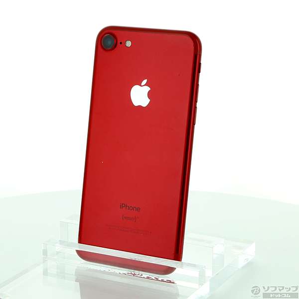 iPhone7 Red 128GB au SIMロック解除済