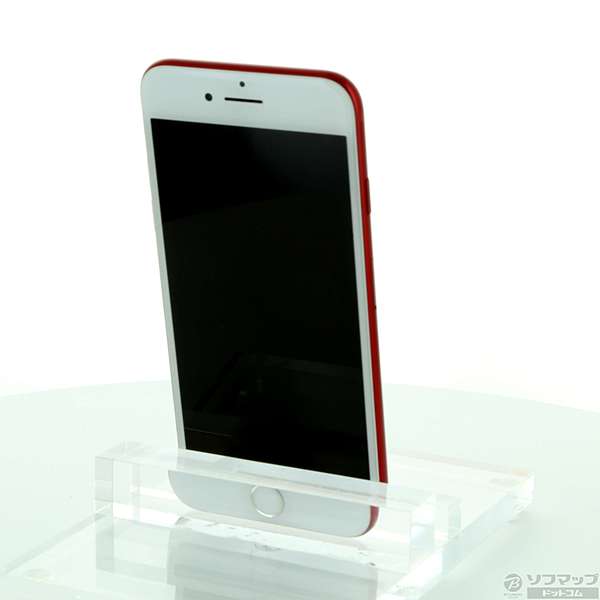 中古】iPhone 7 128GB (PRODUCT)RED MPRX2J／A au 〔SIMロック解除済み