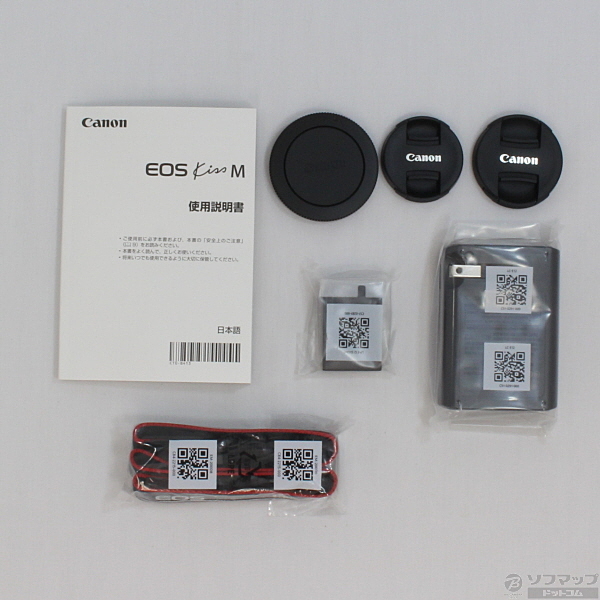 中古 Eos Kiss M ブラック ダブルレンズキット リコレ ソフマップの中古通販サイト