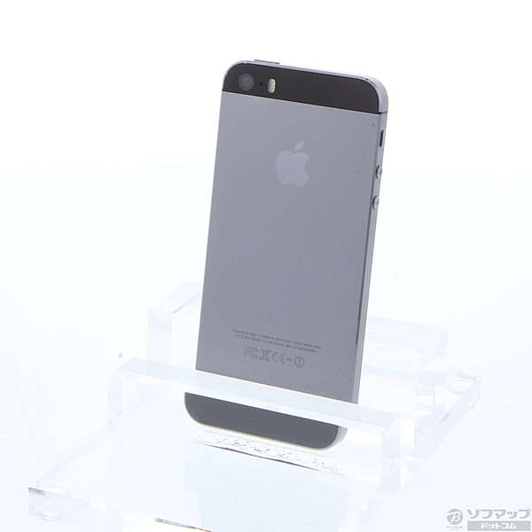 iPhone 5S 64GB docomo版 中古】iPhone 5s 64GB スペースグレイ ME338J