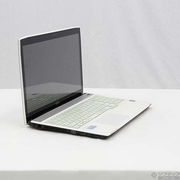 富士通 LIFEBOOK AH56/M アルマイトホワイト ノートPC 【公式通販】