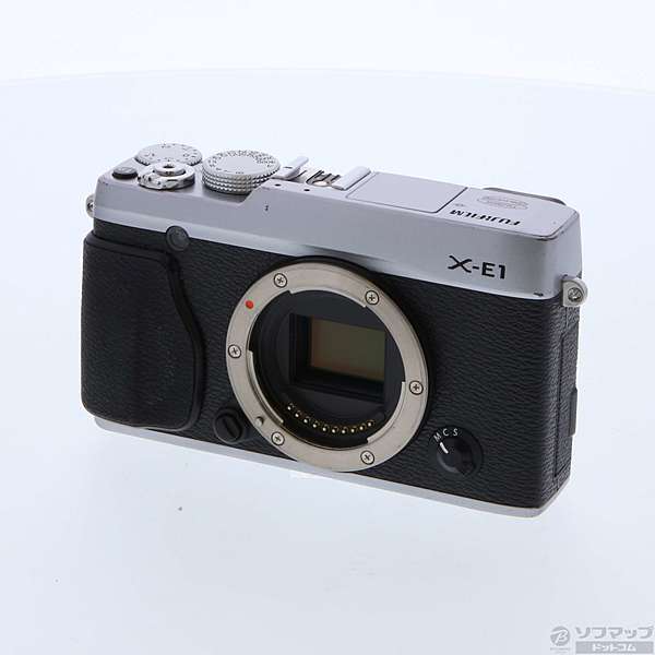 中古】セール対象品 FUJIFILM X-E1 シルバー(ボディ) [2133010258630] - リコレ！|ビックカメラグループ  ソフマップの中古通販サイト