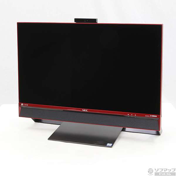 中古】LAVIE Desk All-in-one DA770／EAR PC-DA770EAR レッド