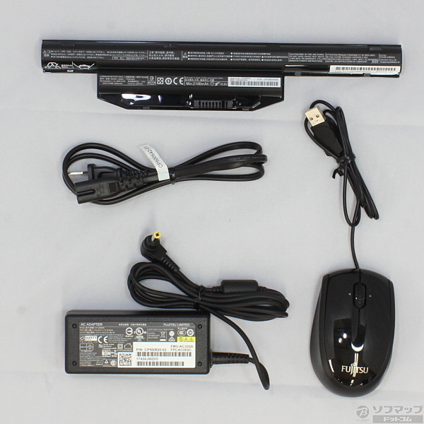 中古】LIFEBOOK AH40／B1 FMVA40B1BJ シャイニーブラック 〔Windows 10