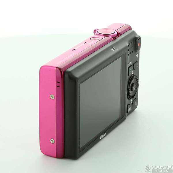 COOLPIX S6200 (1600万画素／10倍／チェリーピンク／SDXC)