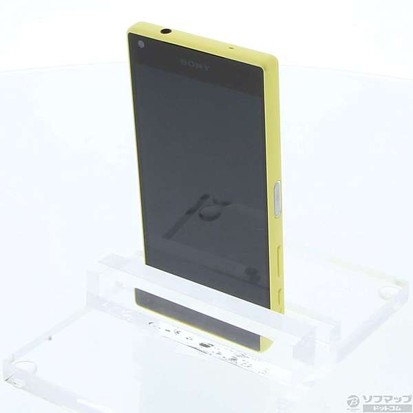 中古】Xperia Z5 Compact SO-02H イエロー [2133010405812] - リコレ