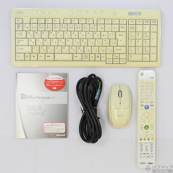 FMV DESKPOWER LX／A70D FMVLXA70D ホワイト 〔Office付〕