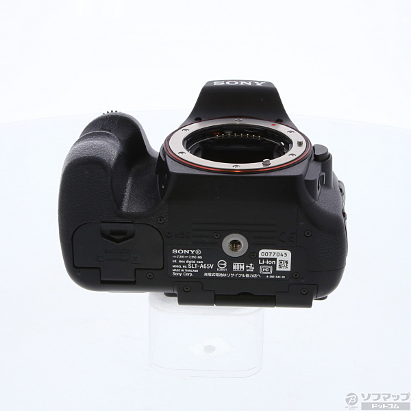 中古】α65 (SLT-A65VY) ダブルズームレンズキット (2430万画素／SDXC