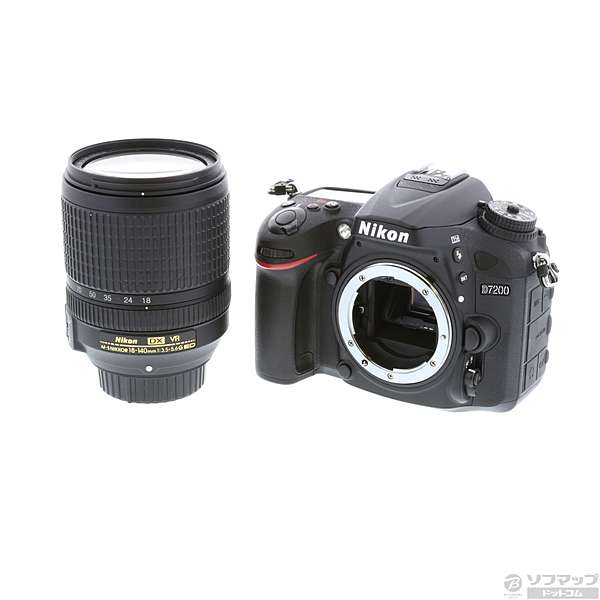 中古】Nikon D7200 18-140 VRレンズキット (2416万画素／SDXC