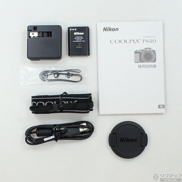 中古】COOLPIX P610 BK ブラック (1605万画素／60倍／SDXC